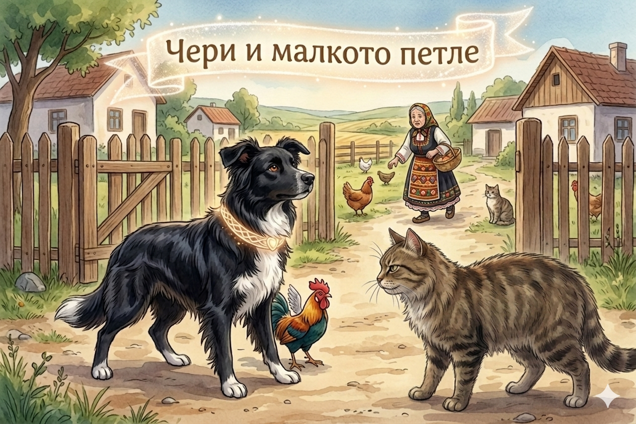 Чери и малкото петле | stoykominchev
